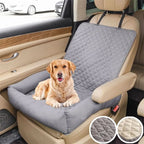Dog Car Seat Cover Waterproof Padded Non-Slip Backing