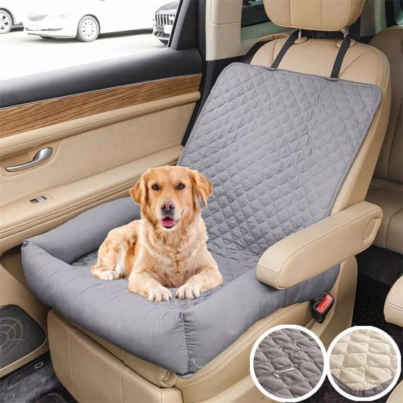 Dog Car Seat Cover Waterproof Padded Non-Slip Backing