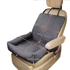 Dog Car Seat Cover Waterproof Padded Travel Bed