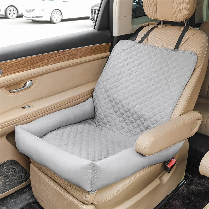Dog Car Seat Cover Waterproof Padded Travel Bed