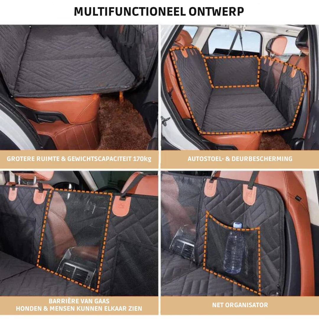 Dog Car Seat Cover Waterproof Scratch-Resistant & Non-Slip