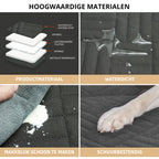 Dog Car Seat Cover Waterproof Scratch-Resistant & Non-Slip