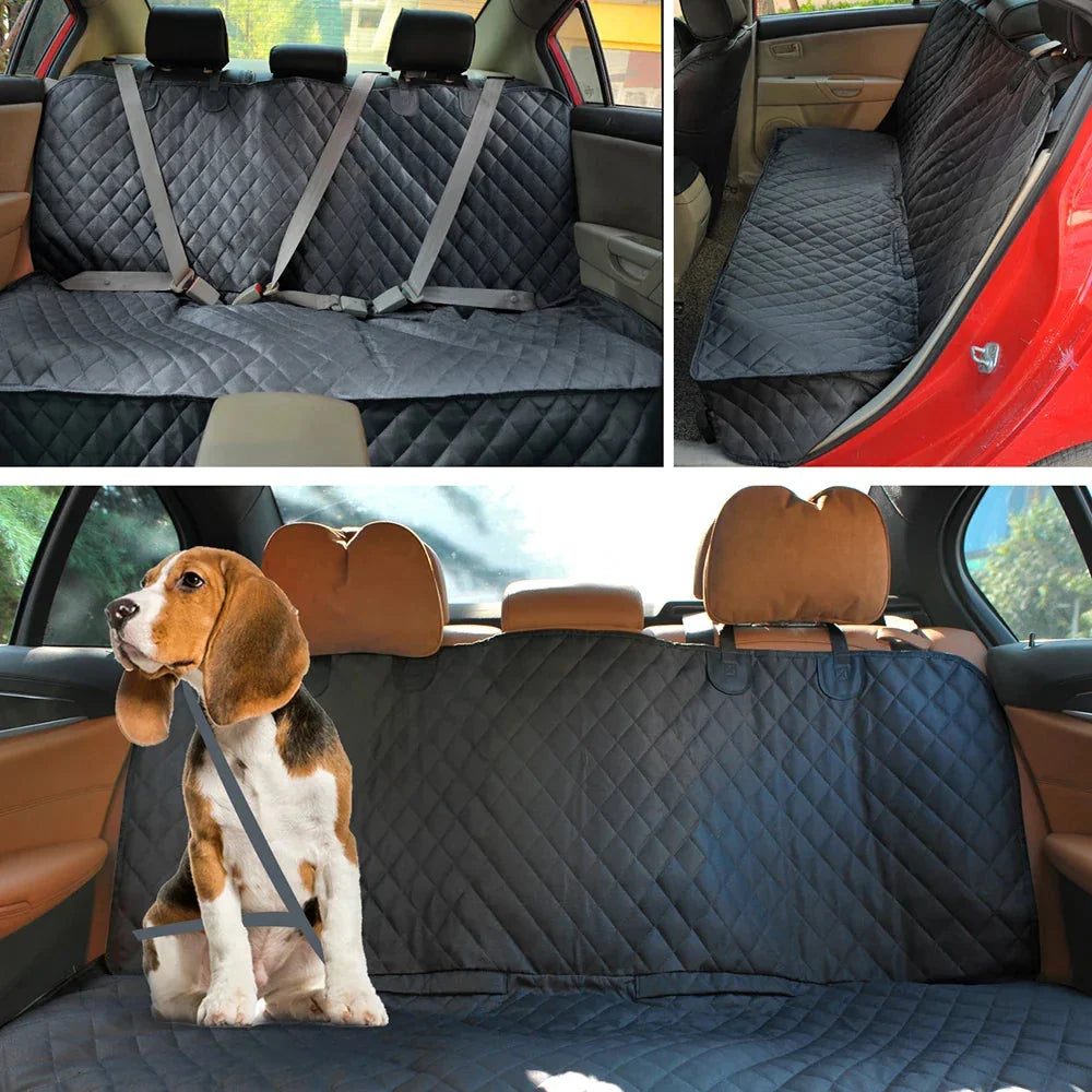 Dog Car Seat Cover Waterproof & Scratch-Resistant Universal Fit
