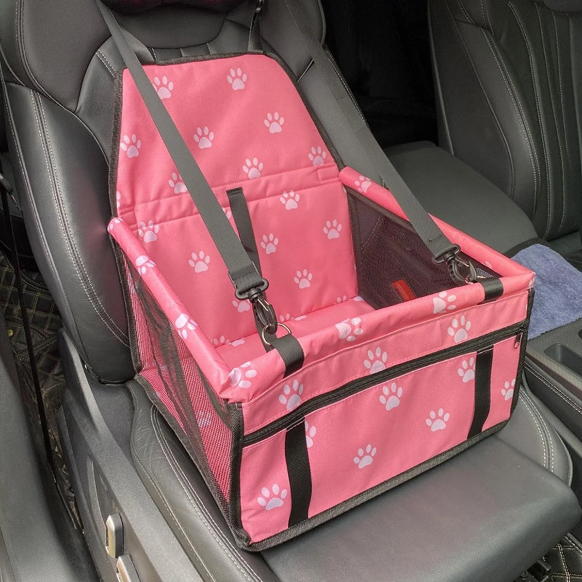 Dog Car Seat Elevated Waterproof Anti-Slip