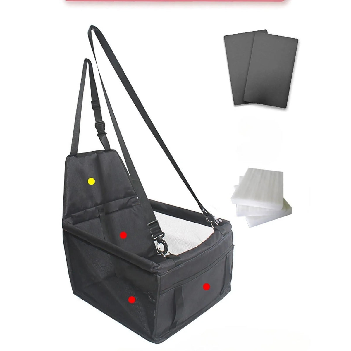 Dog Car Seat Elevated Waterproof Anti-Slip
