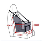 Dog Car Seat Elevated Waterproof Anti-Slip