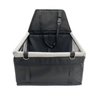 Dog Car Seat Elevated Waterproof & Anti-Slip Base