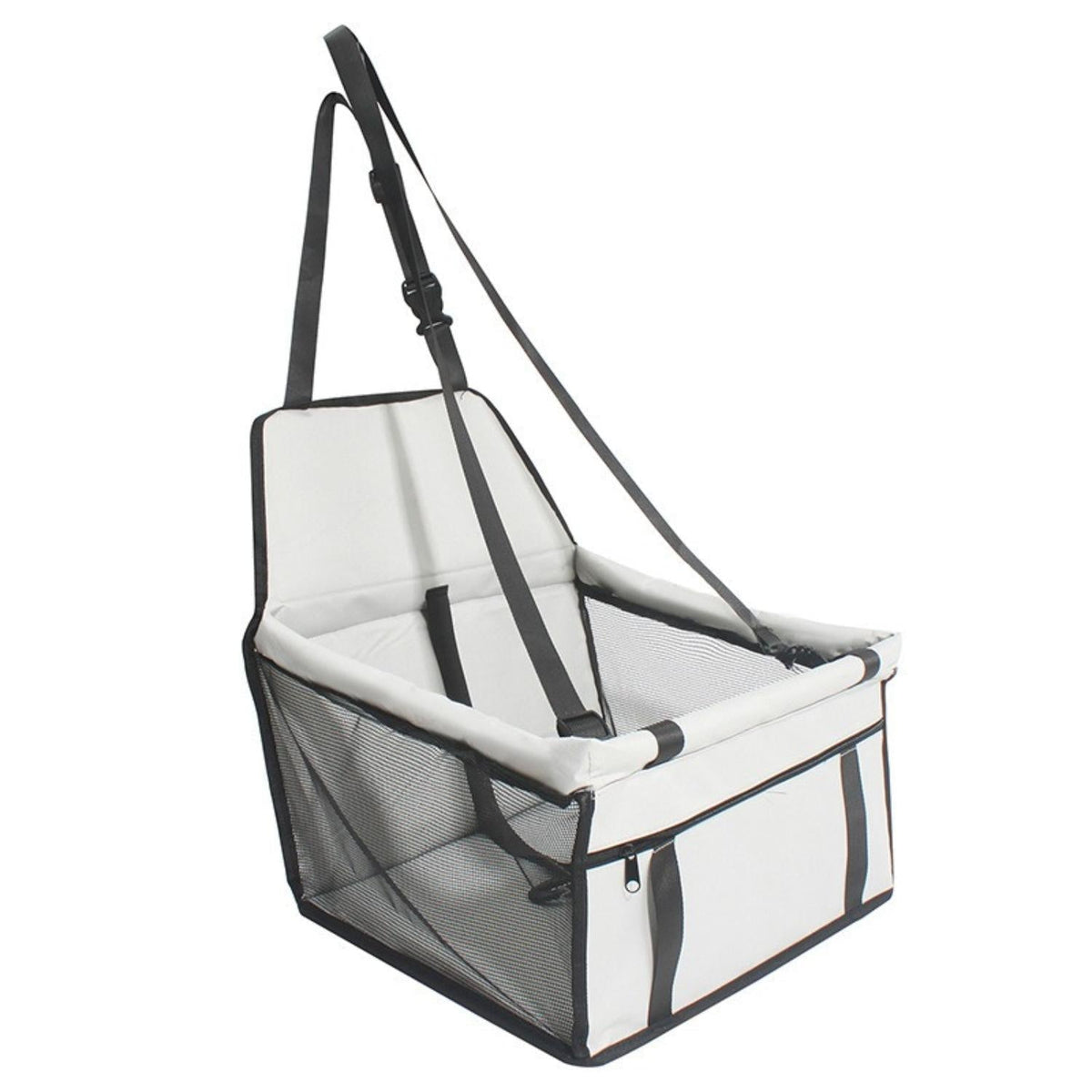 Dog Car Seat Elevated Waterproof & Anti-Slip Base