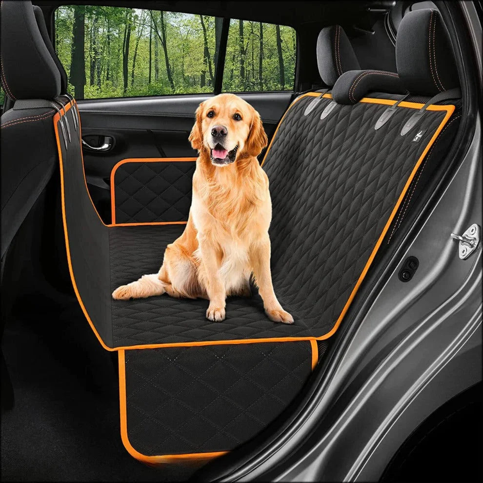 Dog Car Seat Extender Rigid Base & Waterproof Cover