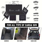 Dog Car Seat Extender Spacious Water-Resistant & Scratch-Proof