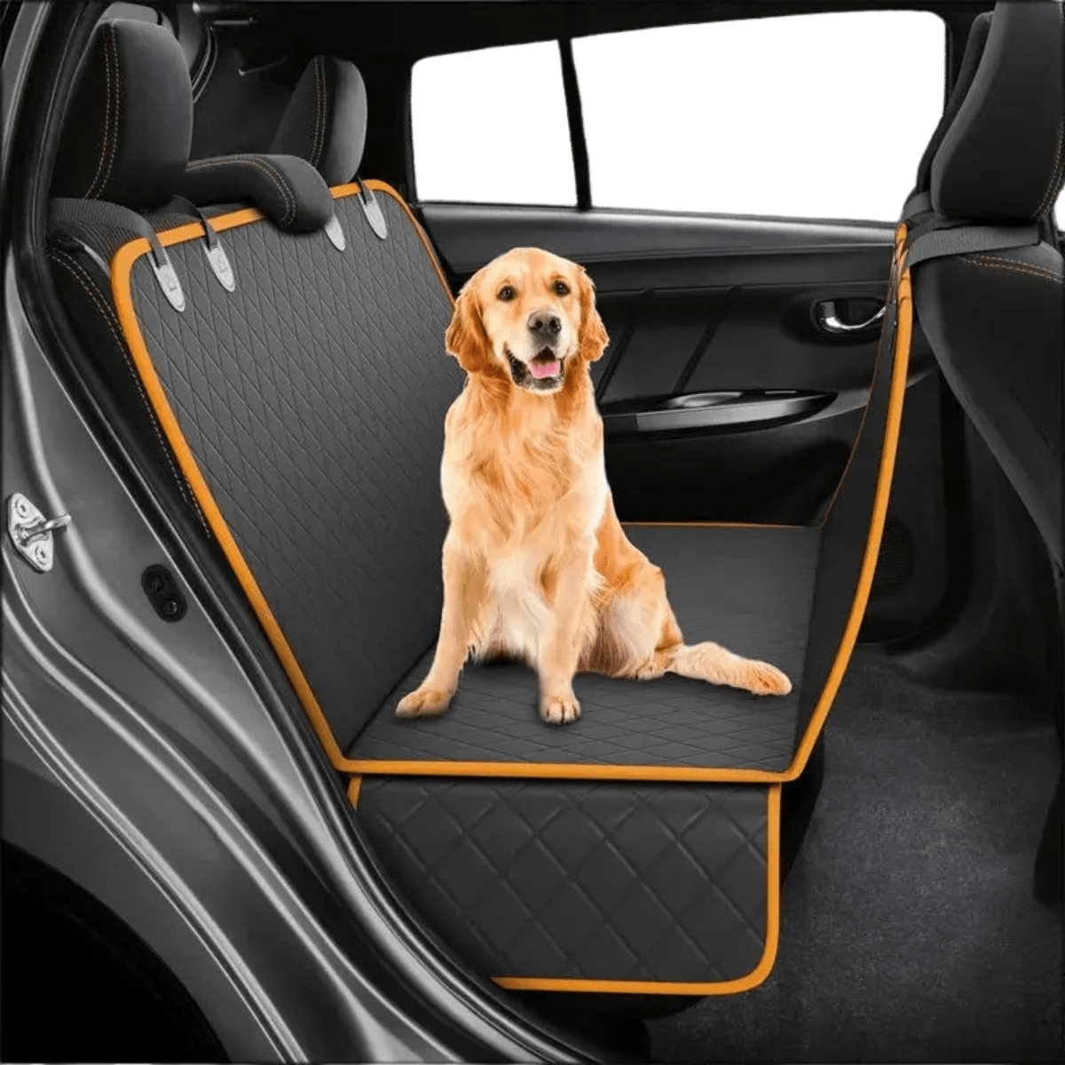 Dog Car Seat Protector Waterproof Quilted Non-Slip