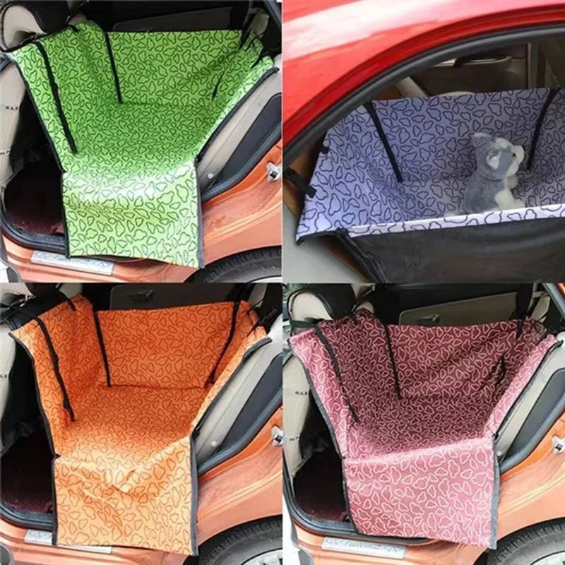 Dog Car Seat Waterproof Padded Machine-Washable