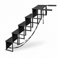 Dog Car Steps Foldable Non-Slip Steel Frame