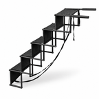 Dog Car Steps Foldable Non-Slip Steel Frame