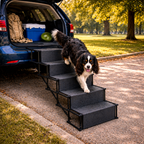 Dog Car Steps Foldable Non-Slip Steel Frame