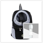 Dog Carrier Backpack Breathable Mesh Peek Window Oxford Cloth