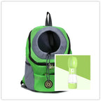 Dog Carrier Backpack Breathable Mesh Peek Window Oxford Cloth
