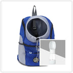 Dog Carrier Backpack Breathable Mesh Peek Window Oxford Cloth