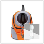 Dog Carrier Backpack Breathable Mesh Peek Window Oxford Cloth