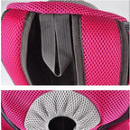 Dog Carrier Backpack Breathable Mesh Peek Window Oxford Cloth