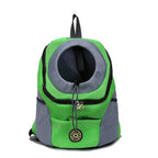 Dog Carrier Backpack Breathable Mesh Peek Window Oxford Cloth