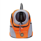 Dog Carrier Backpack Breathable Mesh Peek Window Oxford Cloth