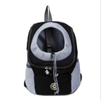 Dog Carrier Backpack Breathable Mesh Peek Window Oxford Cloth