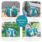 Dog Carrier Backpack Ventilated Viewing Window Ergonomic Strap