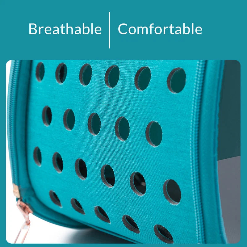 Dog Carrier Backpack Ventilated Viewing Window Ergonomic Strap