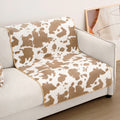 Dog & Cat Blanket Plush Cow Print Non-Slip Backing