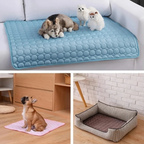Dog & Cat Cooling Mat Ice Silk Top