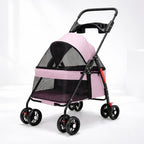 Dog & Cat Stroller Foldable Lightweight Breathable Mesh