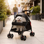 Dog & Cat Stroller Foldable Lightweight Breathable Mesh