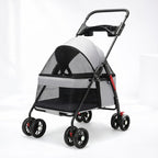 Dog & Cat Stroller Foldable Lightweight Breathable Mesh