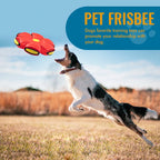 Dog & Cat Toy Auto-Transforming Frisbee-To-Ball Motion-Activated LED