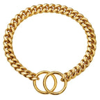 Dog Chain Collar 316L Stainless Cuban Link