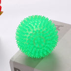 Dog Chew Ball Durable Spiky Squeaky