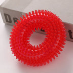 Dog Chew Ball Durable Spiky Squeaky
