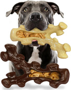 Dog Chew Toy Fork-Shaped Durable Nylon For Aggressive Chewers