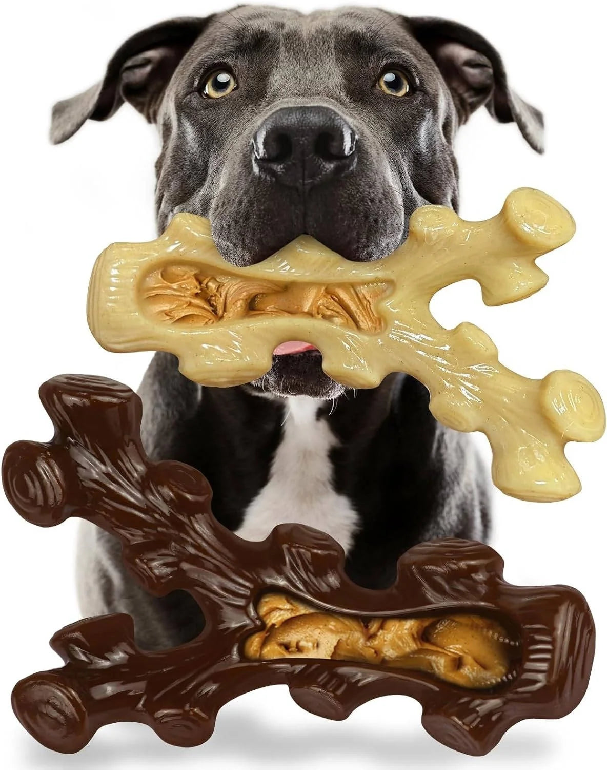 Dog Chew Toy Fork-Shaped Durable Nylon For Aggressive Chewers