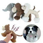 Dog Chew Toy Plush Built-In Squeaker Dental Care