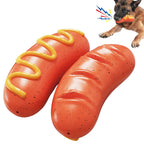 Dog Chew Toy Squeaky Non-Toxic TPR Dental Ridges