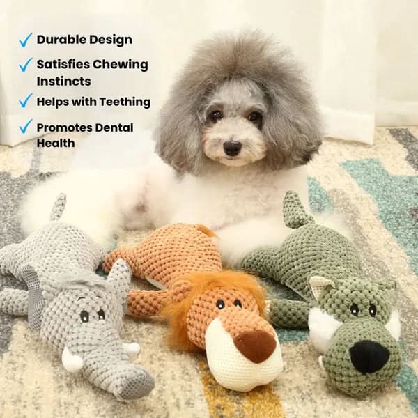 Dog Chew Toy Ultra-Durable Textured Teeth Cleaning