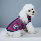 Dog Coat Integrated Harness Waterproof & Fleece-Lined Reflective Straps