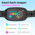 Dog Collar AI Bark Detection Waterproof USB Rechargeable