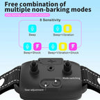 Dog Collar AI Bark Detection Waterproof USB Rechargeable