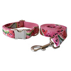 Dog Collar & Leash Set Adjustable Washable Eco-Friendly