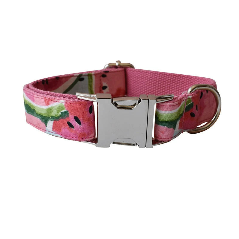 Dog Collar & Leash Set Adjustable Washable Eco-Friendly