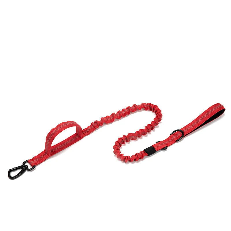 Dog Collar & Leash Set Tactical Imitation Nylon Adjustable