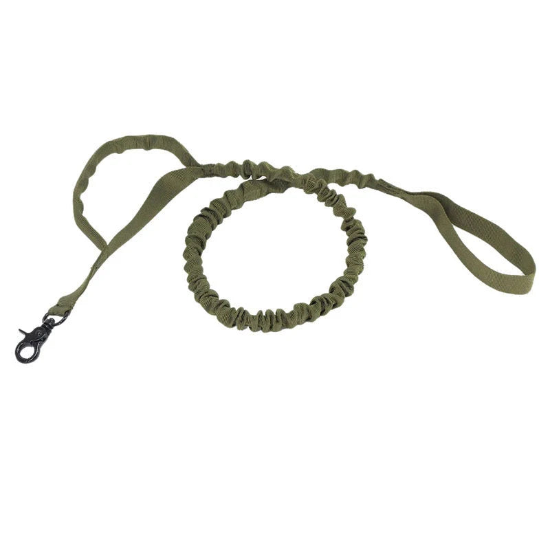 Dog Collar & Leash Set Tactical Imitation Nylon Adjustable